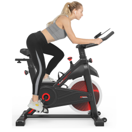 Indoor Cycling Exercise Bike Stationary, Home Gym Workout Fitness Bike with Comfortable Cusion