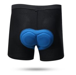 Sponge cushion riding panties (Option: Black-XXL)