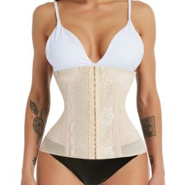 Waist trainer shaper corset slimming Belt underwear body shaper shapewear faja slimming belt tummy Sheath (Color: beige 2, size: 5XL)